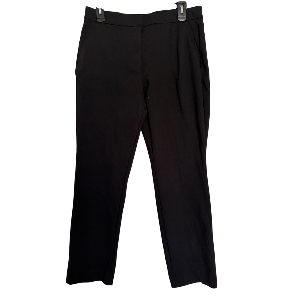 Banana Republic Black Slim Ankle Dress Pants Womens 10 Office Career Trousers